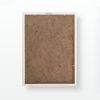 Elegáns fehér falikeret A4-es fényképekhez (21 x 29,7 cm) | 100% MDF és 100% műanyag (2 cm vastag) | Tökéletes otthoni dekorációhoz és galériafalakhoz