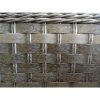 Divino 150 cm es asztal szürke melange rattan