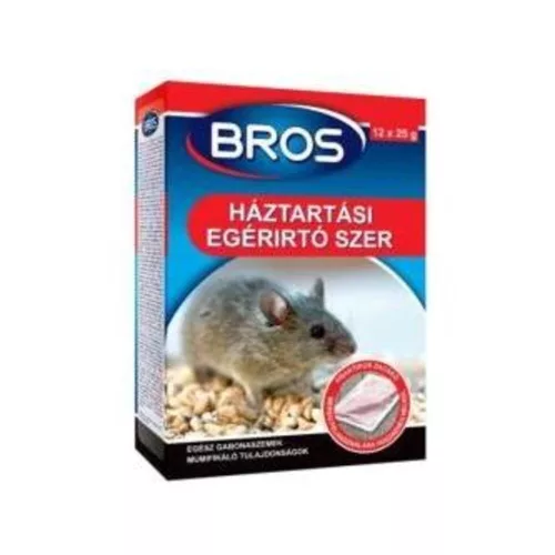 Bros Rágcsálóirtó szer 120 g, gabonaszemes