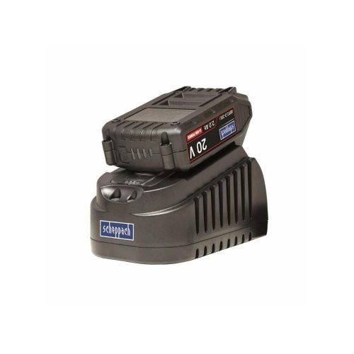 Scheppach ABP2.0-20Li KIT A - 20 V töltő 1,65 A + akku 2 Ah szett