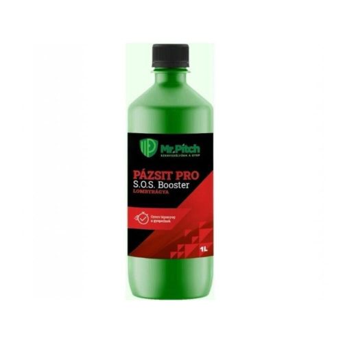 Mr. Pitch Pázsit Pro SOS Booster lombtrágya 1l (piros)