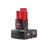 Milwaukee M12B4 REDLITHIUM-ION AKKUMULÁTOR 12 V, 4,0 AH