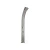 Speedshower SlimLine Deluxe kerti szolár zuhany, 225 cm, 24 literes tartály, ezüstszürke
