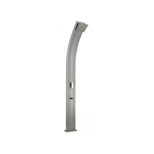 Speedshower SlimLine Deluxe kerti szolár zuhany, 225 cm, 24 literes tartály, ezüstszürke
