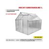 HECHT GREENHOUSEI MELEGHÁZ 4,93