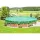 Rezistentă la intemperii persoanelie 4,2 m rotundă pentru piscină verde/negru culoare