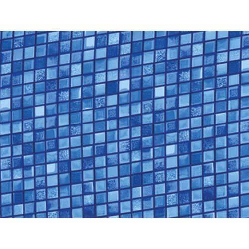 Medence fólia Mosaic 0,6 mm vastag átfedéssel a 6 x 12 x 1,5 m-es medencéhez