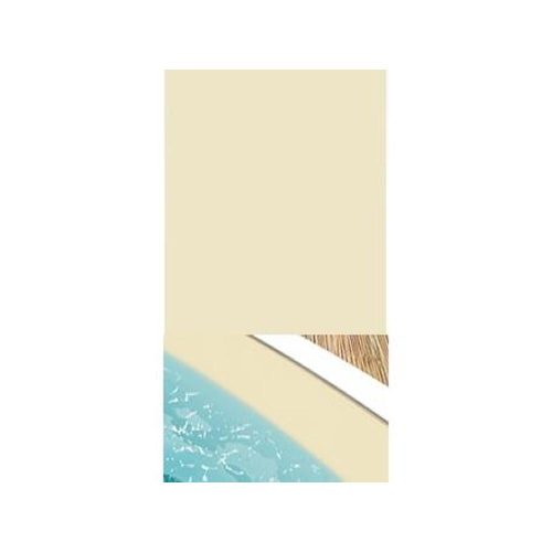 Medence fólia, IBIZA homokszínű, 0,80 mm-es, J-horog, a 4.16 x 8.00,1,2 m mély, ovális medencékhez