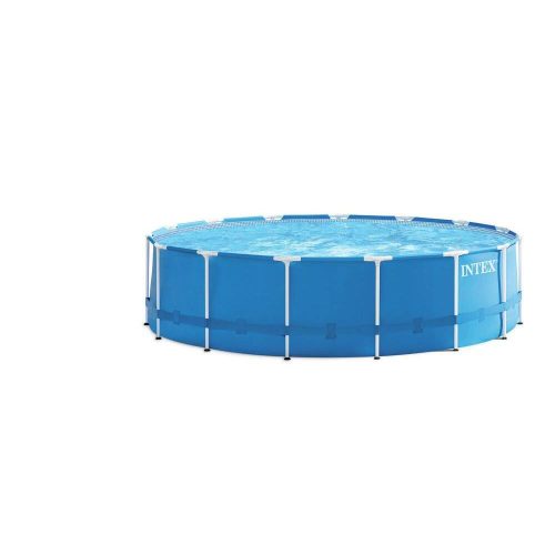 Csővázas Intex medence szett kék szűrővel - 457 x 122 cm
