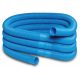 Medencetömlő, gégecső, kék, O 32 mm fix 6,6 m-es