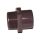 PVC toldó csatlakozó, PN 10, karmantyú DA 50 x 1 1/2" külső menet AG PN 10, DA 50 x 1 1/2"