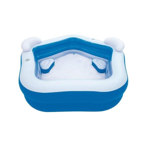 Bestway: Felfújható családi medence extrákkal - 213 x 206 x 69 cm