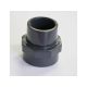PVC toldó csatlakozó, PN 16, karmantyú 50/40 x 1 1/2" belső menet PN 16, 50/40 x 1 1/2"