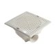 Fenékürítő betonos Aquamax 250 x 250mm D63/75