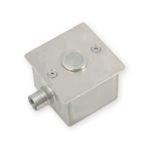 Beépítő inox doboz 1 piezo kapcsolóhoz