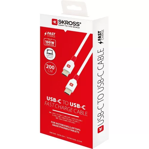USB-C - USB-C Cable 200 cm Fast Charging 100W