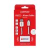 SKROSS USB kábel, töltő, szinkron, alarm (microUSB)