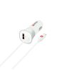 SKROSS USB töltő, autós, szivargyújtó (microUSB, USB-A)