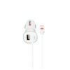 SKROSS USB töltő, autós, szivargyújtó (USB-C, USB-A)
