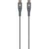 SKROSS Steel Line USB kábel, töltő, szinkron, (USB-C - USB-C) 1,2m