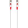SKROSS USB kábel, töltő, szinkron (USB-C - USB-C) 1,2m