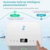 HOMEFORT HPMS12W Páramentesítő,  12 L/nap,  Digitális kijelző,  Gyerekzár,  Időzítő,  2 L tartály,  Telítettségjelző,  Zajszint: 38 dB,  Kivezethető cseppvíz
