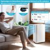 HOMEFORT HPMS12W Páramentesítő,  12 L/nap,  Digitális kijelző,  Gyerekzár,  Időzítő,  2 L tartály,  Telítettségjelző,  Zajszint: 38 dB,  Kivezethető cseppvíz
