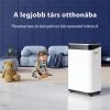 HOMEFORT HPMS20W Páramentesítő,  20 L/nap,  Digitális kijelző,  Gyerekzár,  Időzítő,  6, 5 L tartály,  Telítettségjelző,  Zajszint: 42 dB,  Kivezethető cseppvíz