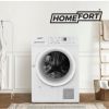 HOMEFORT HSZH81UW Hőszivattyús szárítógép,  A++ Energiaosztály,  8 kg,  Zajszint: 65 dB,  Inverter motor nélkül