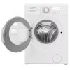 HOMEFORT HME16100UW Elöltöltős mosógép D energiaosztály,  6 kg,  Keskeny mélység,  1000 fordulat/perc,  Centrifugálási zajszint: 79 dB,  Inverter motor nélkül,  Gőzfunkcióval