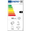 HOMEFORT HMGS0640W Szabadonálló mosogatógép 12 teríték,  11 L fogyasztás,  7 program,   47 db zajszint,  E energiaosztály,  Alsó evőeszköztartó kosár,  60 cm,  Digit. kijelző