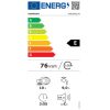 HOMEFORT HMGS0421W Szabadonálló mosogatógép 10 teríték,  8 L fogyasztás,  7 program,   47 db zajszint,  E energiaosztály,  Felső evőeszköztartó tálca,  45 cm,  Digit. kijelző