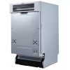 HOMEFORT HMGF0421DS Beépíthető mosogatógép,  bútorlap nélkül,  10 teríték,  8.5 L fogyasztás,  8 program,   47 dB zajszint,  D energiaosztály,  Felső evőeszköztartó,  45 cm,   Digit. kijelző,  Automata ajtónyitással