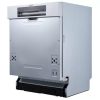 HOMEFORT HMGF0661DS Beépíthető mosogatógép,  bútorlap nélkül,  14 teríték,  10.5 L fogyasztás,  7 program,   47 dB zajszint,  D energiaosztály,  Felső evőeszköztartó,  60 cm,   Digit. kijelző,  Automata ajtónyitással