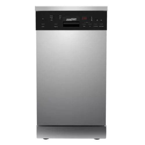 HOMEFORT HMGS0421S Szabadonálló mosogatógép 10 teríték,  8 L fogyasztás,  7 program,  47 dB zajszint,  E energiaosztály,  Felső evőeszköztartó tálca,  45 cm,  Digit.kijelző