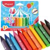 Jumbo Colorpeps gyertyakréták 12 db.