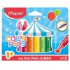 Jumbo Colorpeps gyertyakréták 12 db.