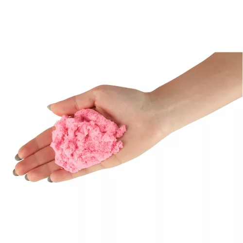 senzorial nisip pentru copii 1 kg- roz în pungă
