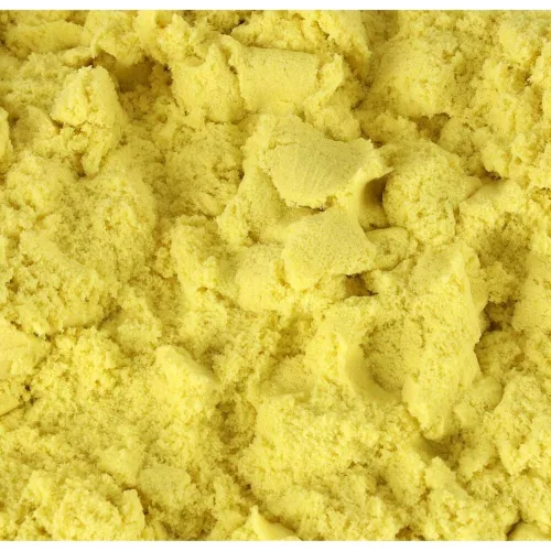 senzorial nisip pentru copii 1 kg galben în pungă
