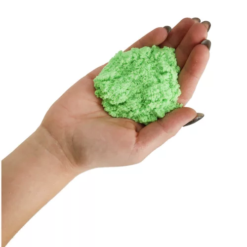 senzorial nisip pentru copii 1 kg verde în pungă