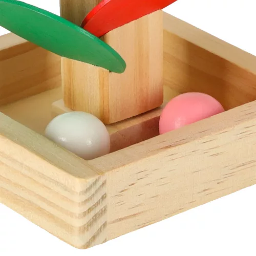 Educațional lemn cuburi teren de mingi Montessori teren de mingi