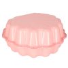 Homokozó zárt medence Shell Twins dupla 2in1 174x79x20cm rózsaszínű