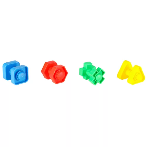 Montessori csavarok educațional cuburi de construcție 30 piese