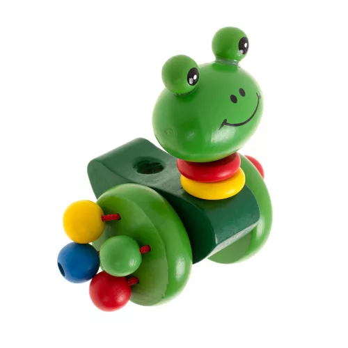 Din lemn fabricat articol boton