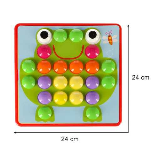 Educativ puzzle Gomb Mozaik accesoriu 57 piese.