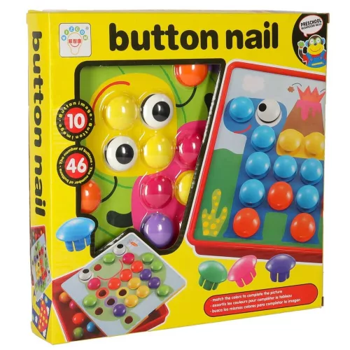 Educativ puzzle Gomb Mozaik accesoriu 57 piese.
