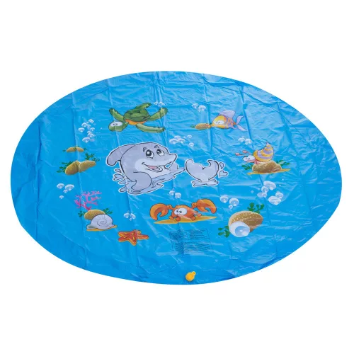 Vízszőnyeg, locsoló, szökőkút, vízfüggöny, zuhanytálca 170 cm