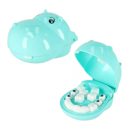 Fogmedical medical set, hipopotam, albastru