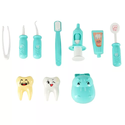 Fogmedical medical set, hipopotam, albastru