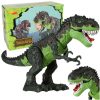 T-REX elektronikus dinoszaurusz sétál zöldet üvölt